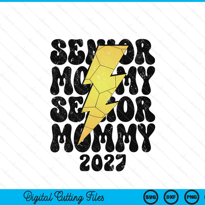 Proud handball senior mommy 2027 SVG PNG cut file for Cricut