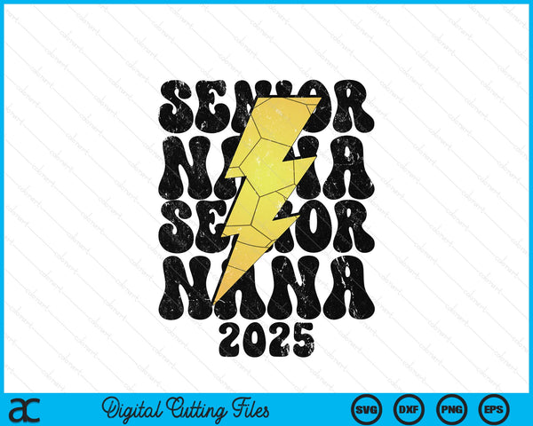 Proud handball senior nana 2025 SVG cut file