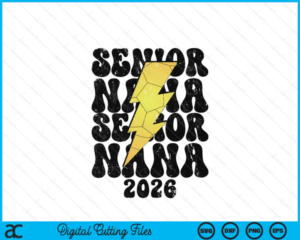 Proud handball senior nana 2026 SVG cut file