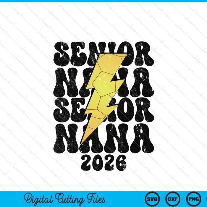 Proud handball senior nana 2026 SVG PNG cut file for Cricut