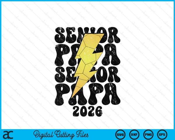 Proud handball senior papa 2026 SVG cut file