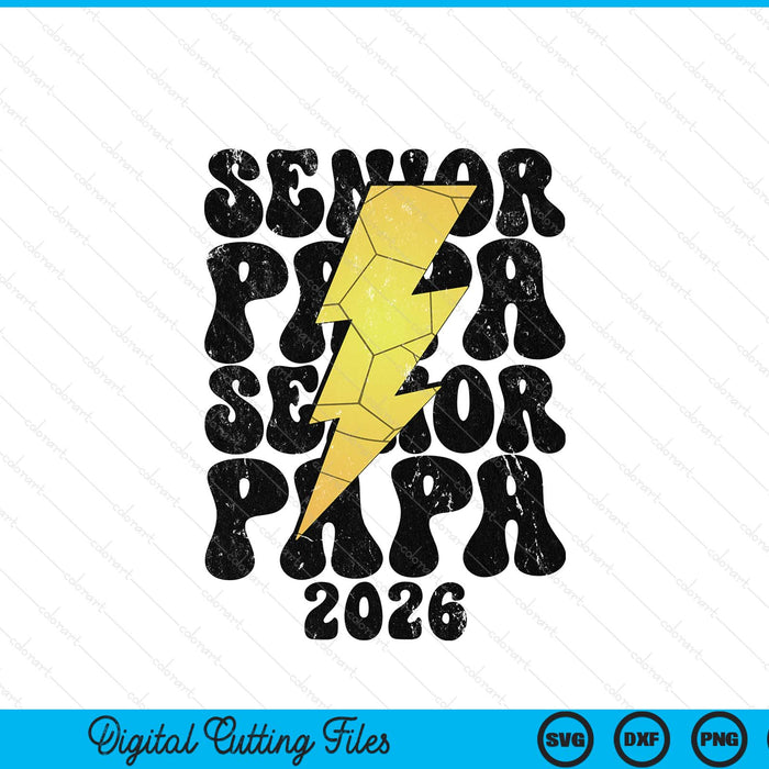Proud handball senior papa 2026 SVG cut file