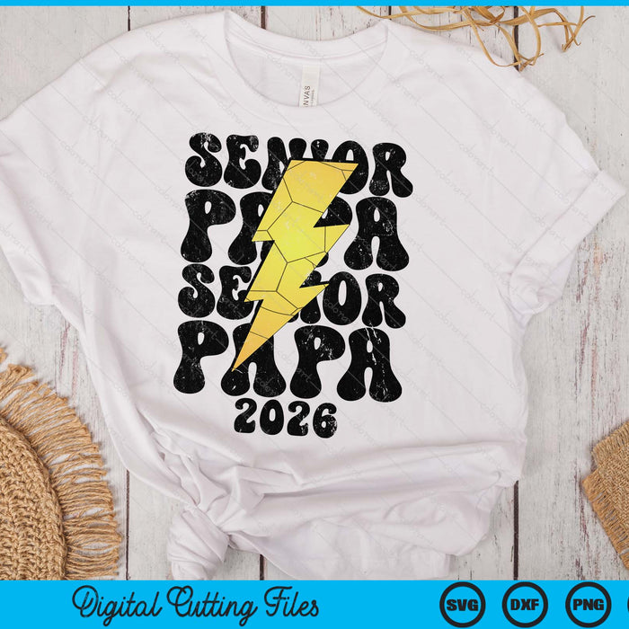 Proud Handball Senior Papa 2026 SVG PNG Digital Printable Files