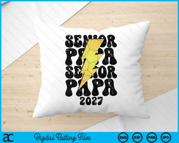 Proud Handball Senior Papa 2027 SVG PNG Digital Printable Files