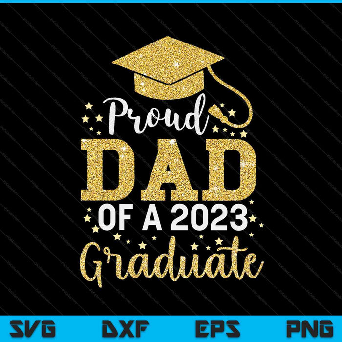 Proud Mom Of A Class Of 2023 Graduate SVG PNG Cutting Printable Files