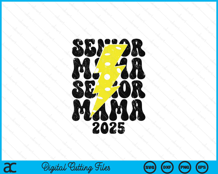 Proud Pickleball Senior Mama 2025 SVG PNG Digital Printable Files