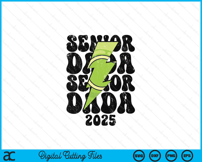 Proud Tennis Senior Dada 2025 SVG PNG Digital Printable Files