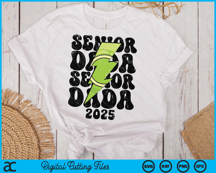 Proud Tennis Senior Dada 2025 SVG PNG Digital Printable Files