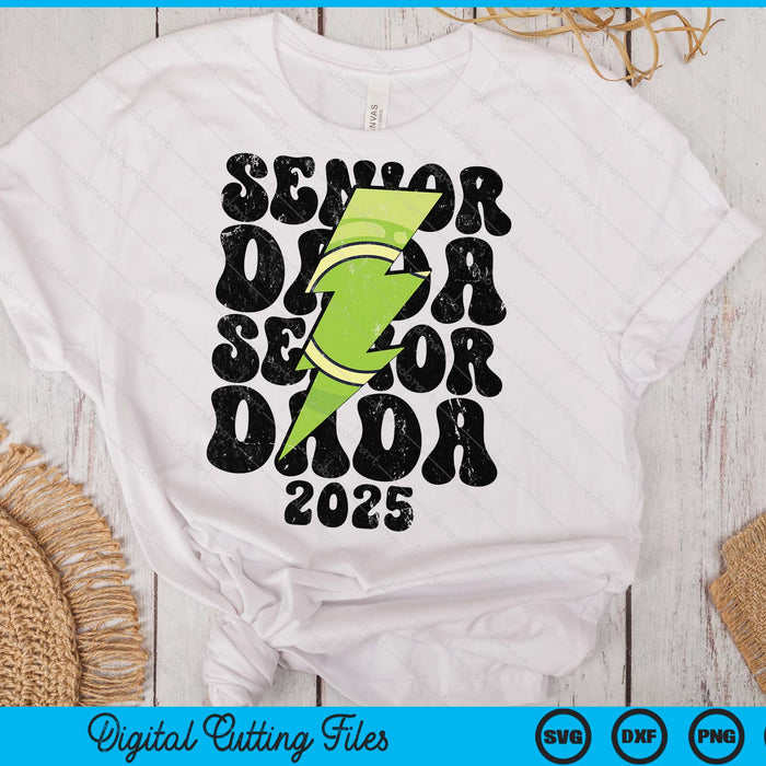 Proud Tennis Senior Dada 2025 SVG PNG Digital Printable Files