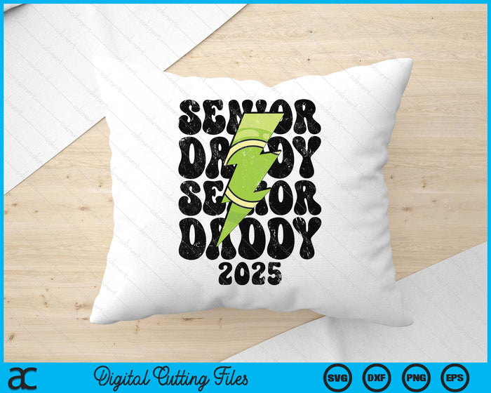 Proud Tennis Senior Daddy 2025 SVG PNG Digital Printable Files