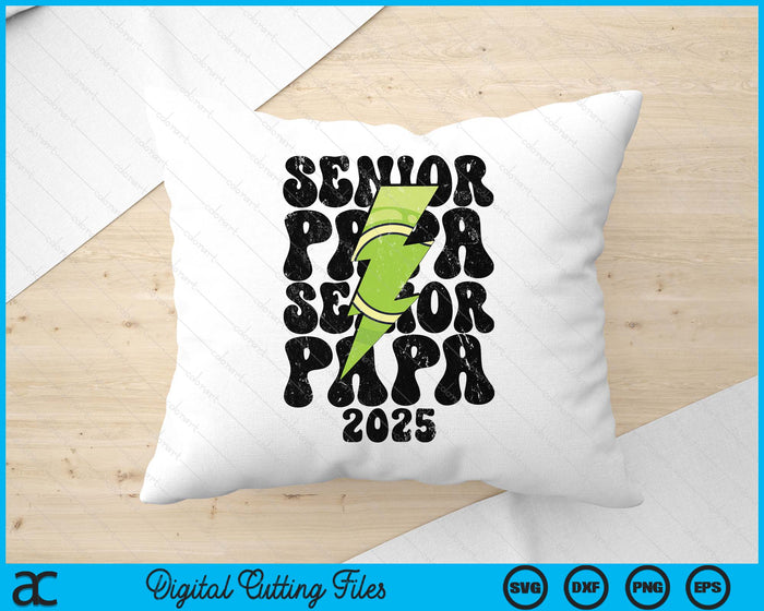 Proud Tennis Senior Papa 2025 SVG PNG Digital Printable Files