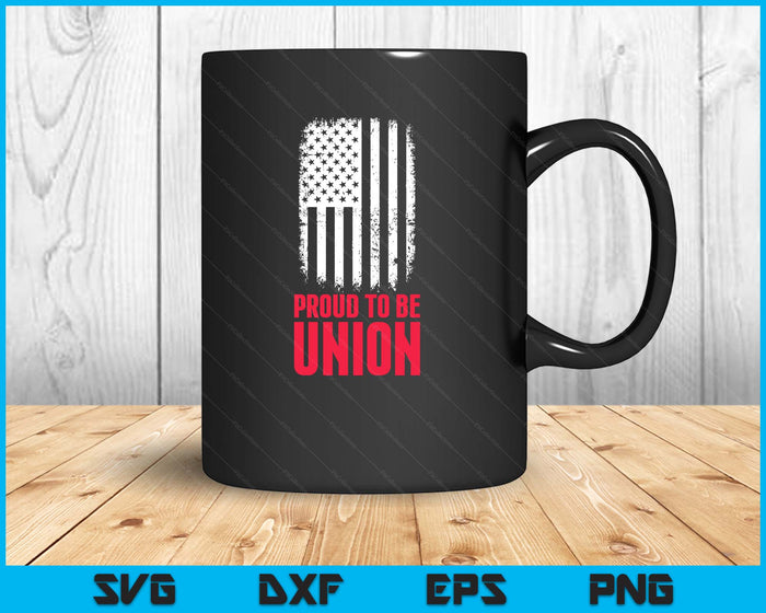 Proud To Be Union Skilled Labor Worker Labor Day SVG PNG Digital Printable Files