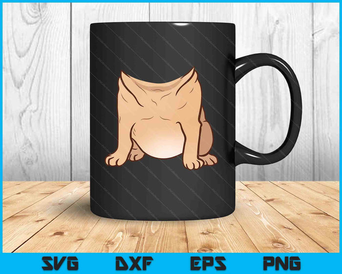 Pug Costume For Halloween Animal Body Cosplay SVG PNG Digital Printable Files