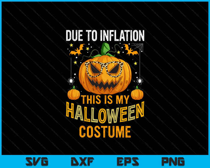 Pumpkin Halloween Costume Funny Halloween SVG PNG Digital Printable Files