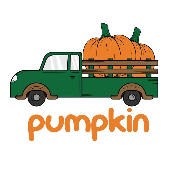 Pumpkin Truck Thanksgiving SVG PNG Digital Cutting Files