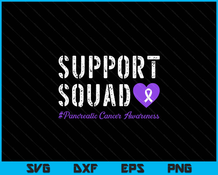 Purple Ribbon Pancreatic Cancer Awareness SVG PNG Digital Printable Files