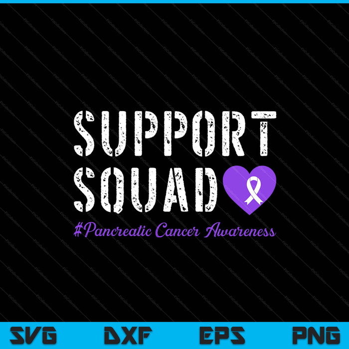 Purple ribbon pancreatic cancer awareness SVG cut file