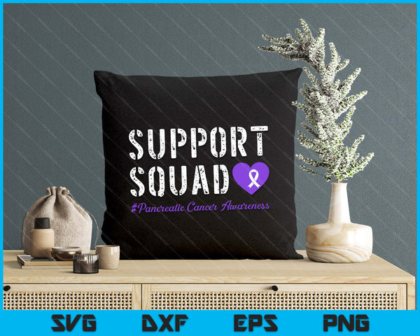 Purple Ribbon Pancreatic Cancer Awareness SVG PNG Digital Printable Files