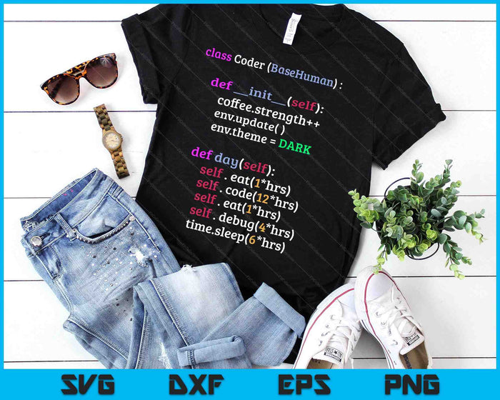 Python Eat Code Sleep Repeat SVG PNG Digital Printable Files