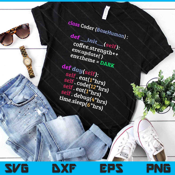 Python Eat Code Sleep Repeat SVG PNG Digital Printable Files