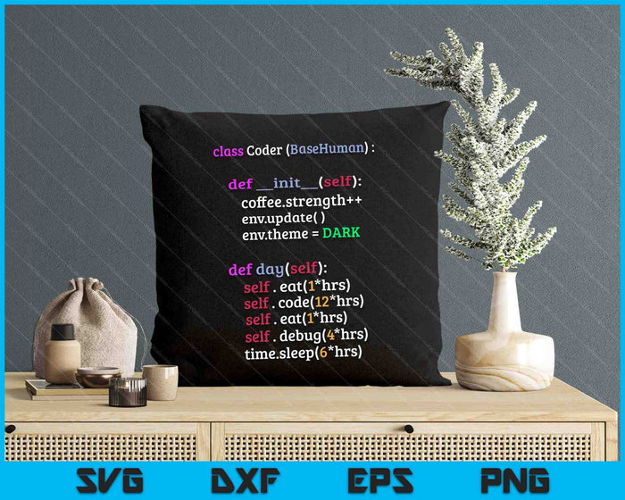 Python Eat Code Sleep Repeat SVG PNG Digital Printable Files