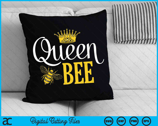 Queen Bee Halloween kostuum voor Bee Keeper SVG PNG digitale snijbestanden