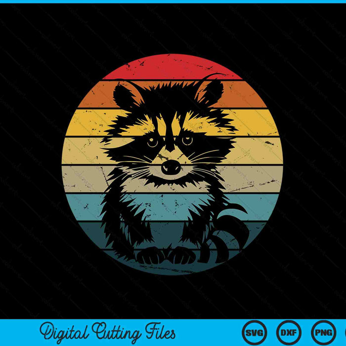 Raccoon Gift For Mapache Marten Raccoon SVG PNG Digital Printable Files