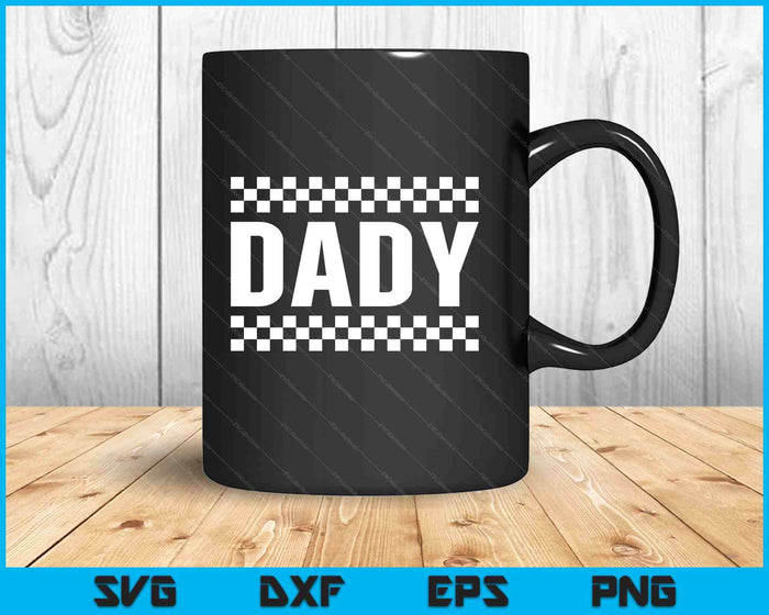 Racing Birthday Party Matching Family Race Car Pit Crew Dady SVG PNG Digital Printable Files