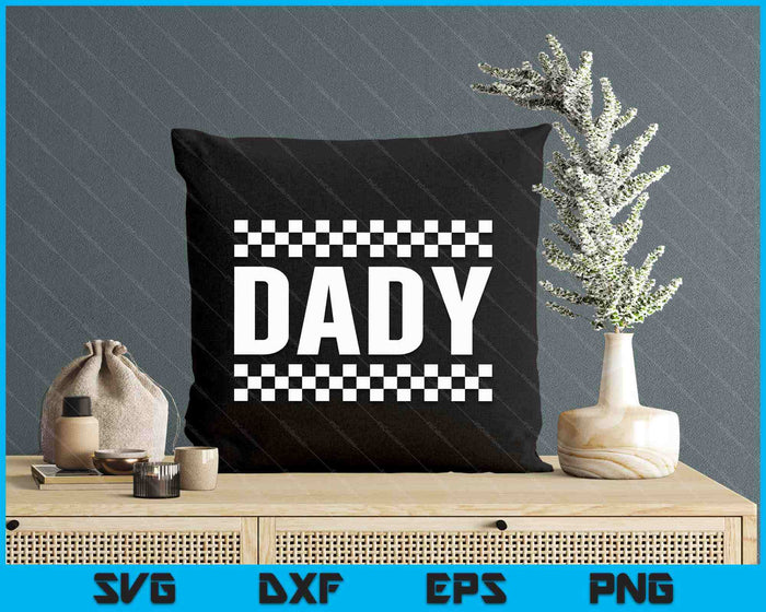 Racing Birthday Party Matching Family Race Car Pit Crew Dady SVG PNG Digital Printable Files