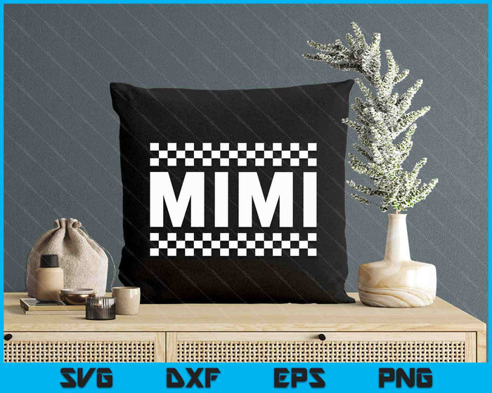 Racing Birthday Party Matching Family Race Car Pit Crew Mimi SVG PNG Digital Printable Files