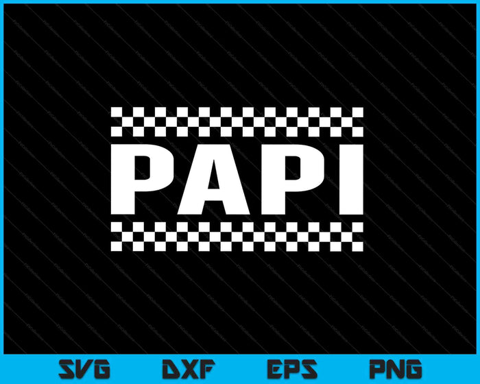 Racing Birthday Party Matching Family Race Car Pit Crew Papi SVG PNG Digital Printable Files