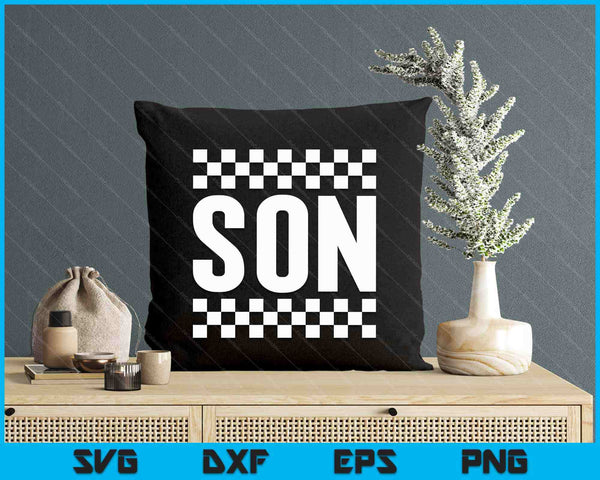 Racing Birthday Party Matching Family Race Car Pit Crew Son SVG PNG Digital Printable Files