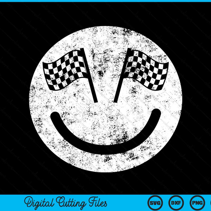 Racing Smile SVG PNG Digital Cutting Files