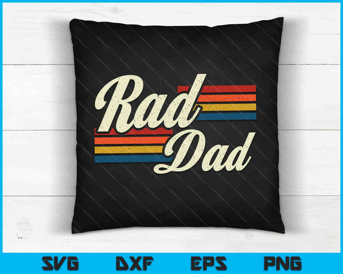 Rad papa retro vaders dag top SVG PNG digitale snijbestanden