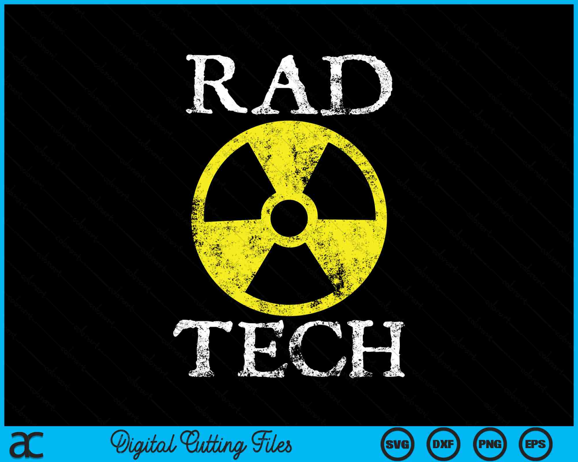 Rad Tech Radiology Nuclear Radiation Radiography SVG PNG Digital Files ...