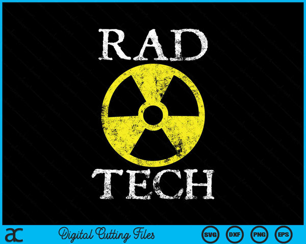 Rad Tech Radiology Nuclear Radiation Radiography SVG PNG Digital Printable Files