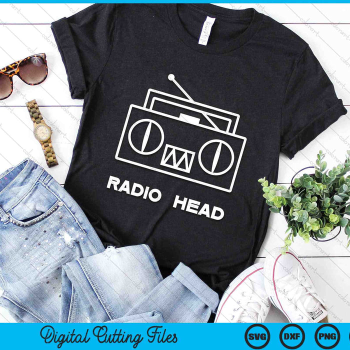 Radio Head SVG PNG Digital Printable Files