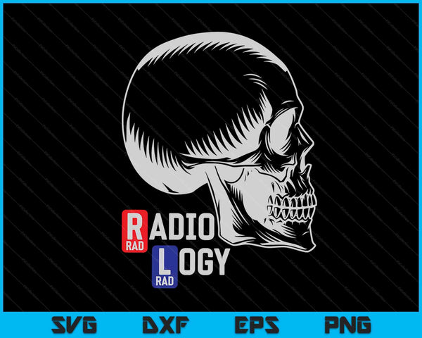 Radiology X-Ray Tech Life SVG PNG Digital Cutting Files