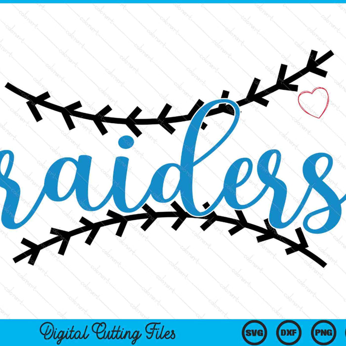 Raiders baseball game day SVG cut file