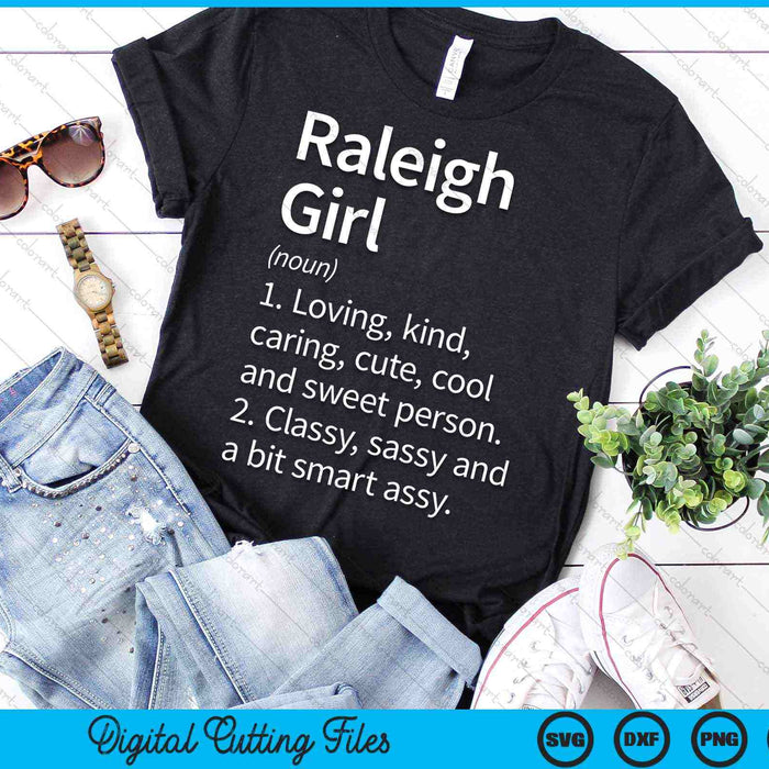 Raleigh Girl NC Carolina del Norte Home Roots SVG PNG Archivos de corte digital