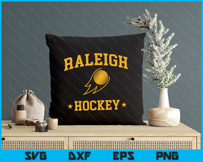 Raleigh Hockey Vintage Gameday Retro Hockey Lover SVG PNG Files