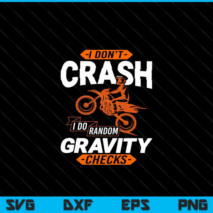 Random Gravity Checks Motocross & Dirt Bike SVG PNG Digital Cutting Files