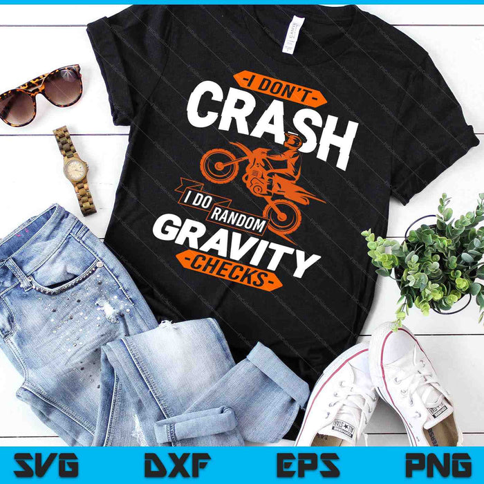 Random Gravity Checks Motocross & Dirt Bike SVG PNG Digital Cutting Files