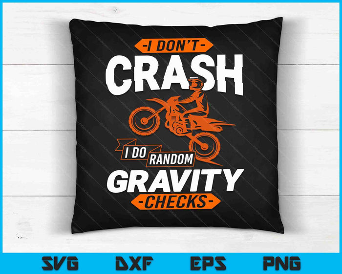 Random Gravity Checks Motocross & Dirt Bike SVG PNG Digital Cutting Files