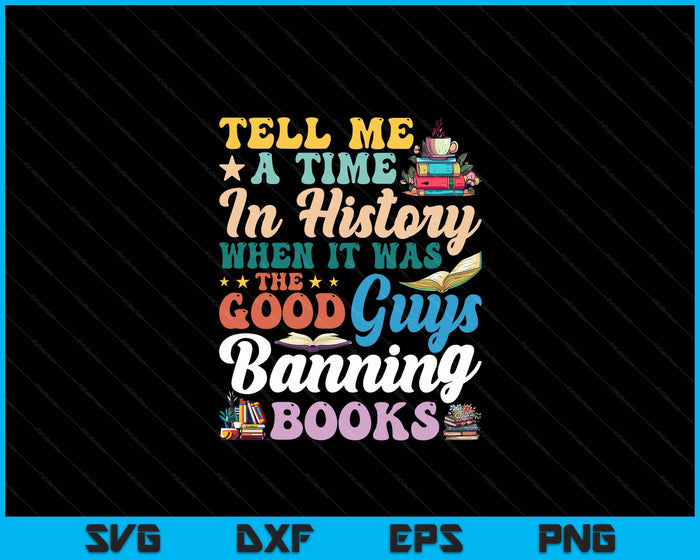 Read Banned Books Banned Books Week Librarian SVG PNG Digital Cutting Files