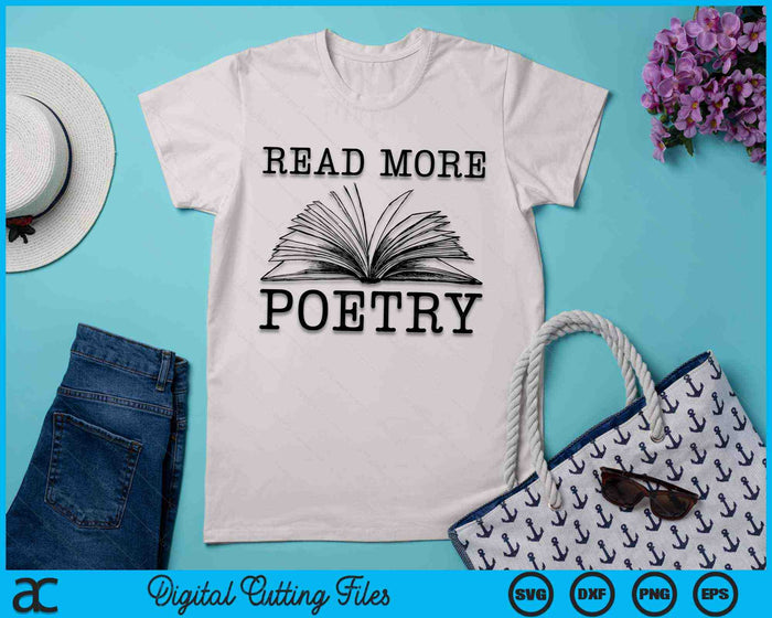 Lees meer Poëzie Literatuurliefhebber Schrijver Dichter SVG PNG Digitale Snijbestanden