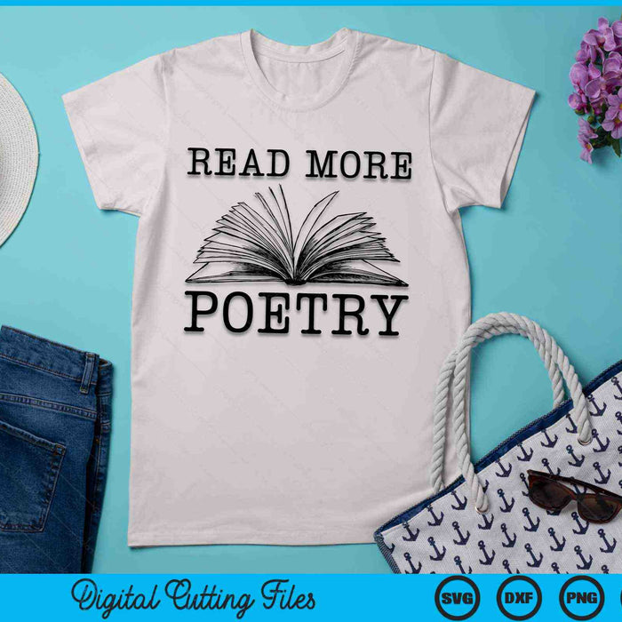 Lees meer Poëzie Literatuurliefhebber Schrijver Dichter SVG PNG Digitale Snijbestanden