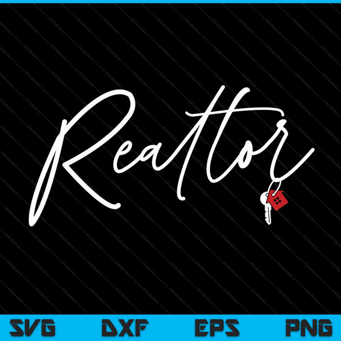 Realtor, real estate agent broker, realtor SVG PNG cut file for Cricut