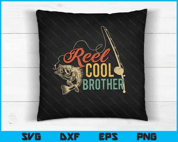 Reel Cool Brother SVG PNG Cutting Printable Files