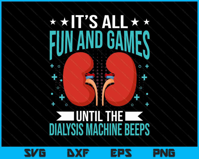 Renal Dialysis Nurse SVG PNG Digital Printable Files